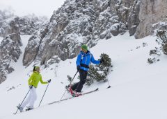 Neuer Wintersportarten lernen in der Steiermark