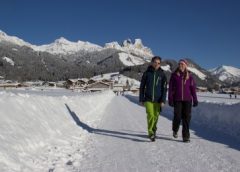 Wandern im winterlichen Tannheimer Tal