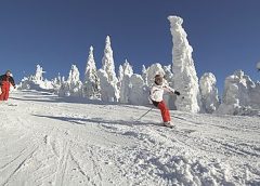 Skifahren im Boehmerwald
