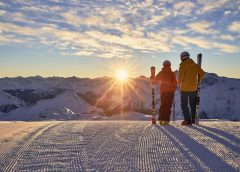 Sonnenskilauf in Ischgl