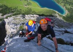 Klettern an der Tajakante