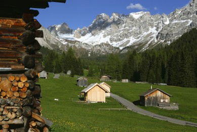 Radeln in den Dolomiten
