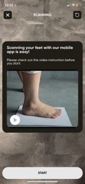 Joe Nimble entwickelt 3D-Fußscanner per Smartphone-App