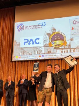 P.A.C. aus Franken erhält Bayerischen Mittelstandspreis